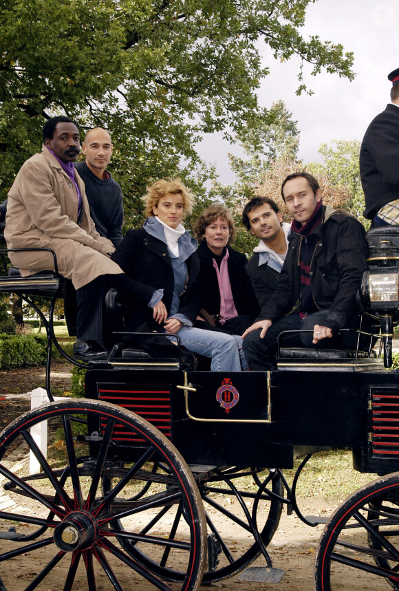 Arnaud Delalande, Mahamat Saleh Haroun, Manuel Blanc, Agathe de la Boulaye, Colo Tavernier et Jean-Marc Barr le 18/10/2004