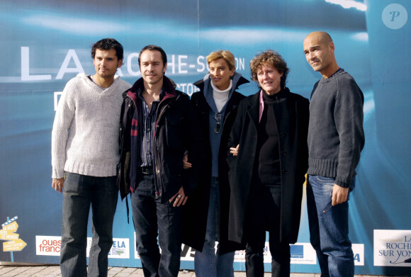 Arnaud Delalande, Mahamat Saleh Haroun, Manuel Blanc, Agathe de la Boulaye, Colo Tavernier et Jean-Marc Barr le 18/10/2004