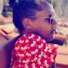 Stromae avec son fils lors de vacances le 22 janvier 2019.