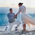 Jennifer Lopez et Alex Rodriguez se sont fiancés aux Bahamas, en mars 2019.