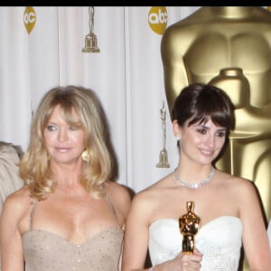 Whoopi Goldberg, Anjelica Huston, Tilda Swinton, Goldie Hawn, Penelope Cruz, Olympira Dukakis aux Oscars 2009.