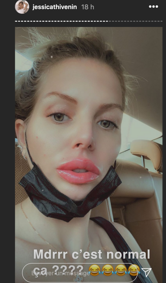 Jessica Thivenin dévoile le résultat après sa séance de microblading - Instagram, 16 juin 2020