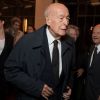 Exclusif - Valéry Giscard d'Estaing, Marc Ladreit de Lacharrière au spectacle "Peau d'âne" lors de la réouverture du théâtre Marigny à Paris le 22 novembre 2018. © Olivier Borde - Cyril Moreau / Bestimage