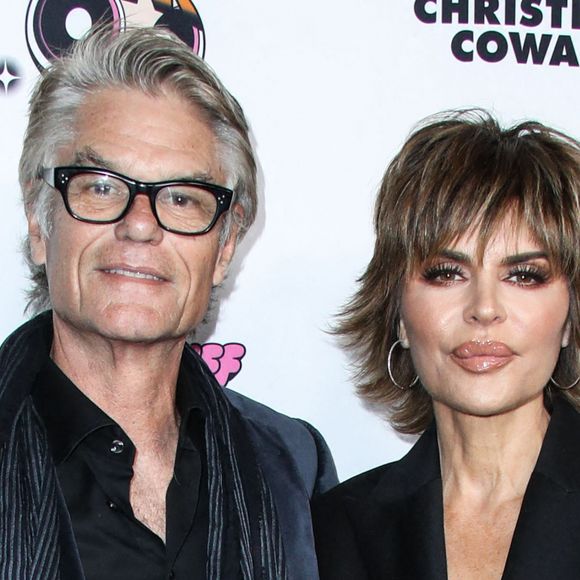 Lisa Rinna et son mari Harry Hamlin à Los Angeles. Le 8 mars 2020.