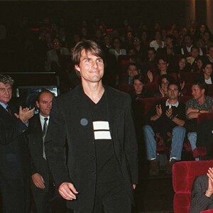 Nicole Kidman et Tom Cruise à Paris en 1996 pour la première du film "Mission impossible".
