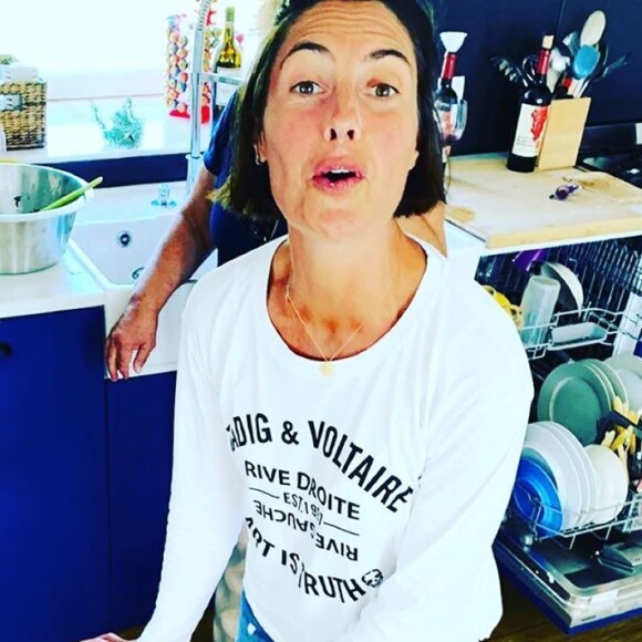 Alessandra Sublet, une drôle de photo dévoilée par son ex-mari Clément Miserez, le 30 mai 2020
