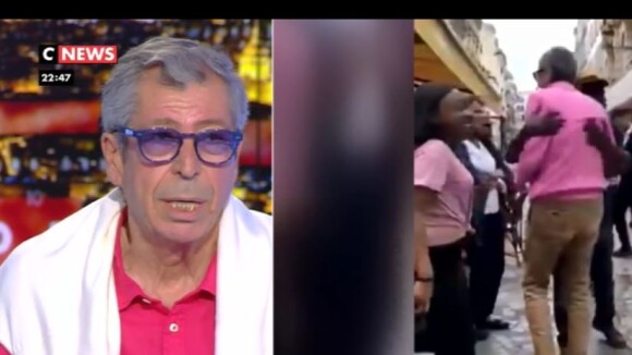 Patrick Balkany s'explique dans l'émission "L'heure des pros 2", sur Cnews, le 22 juin 2020, après avoir été filmé en train de danser dans les rues de Levallois-Perret, dont il a longtemps été le maire d'avant d'être déchu.