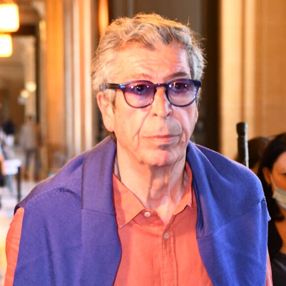 Patrick Balkany à la sortie du palais de justice de Paris, le 27 mai 2020