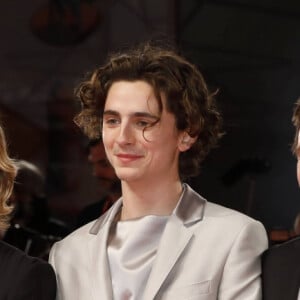 Sean Harris, Tom Glynn Carney, Timothée Chalamet, David Michod, Lily-Rose Depp et Joel Edgerton lors du 76ème festival international du film de Venise, la Mostra le 2 septembre 2019. © Imago / Panoramic / Bestimage