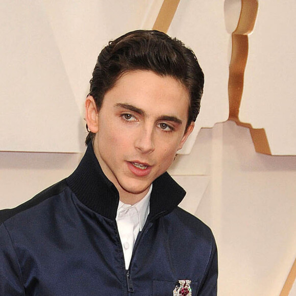 Timothée Chalamet - Photocall des arrivées de la 92ème cérémonie des Oscars 2020 au Hollywood and Highland à Los Angeles le 9 février 2020.