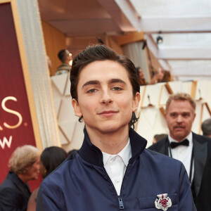 Timothée Chalamet arrive à la 92ème cérémonie des Oscars 2020 au Hollywood and Highland à Los Angeles, CA, USA, on February 9, 2020. © AMPAS/Zuma Press/Bestimage