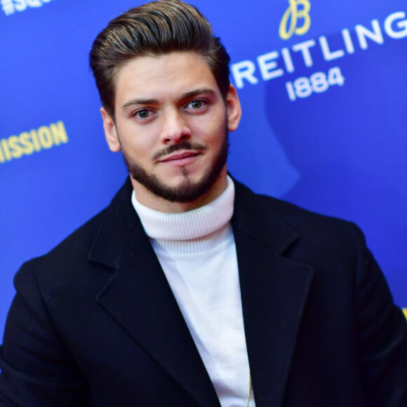 Rayane Bensetti lors de la soirée de réouverture de la boutique "Breitling", située rue de la Paix. Paris, le 3 octobre 2019. © Rachid Bellak/Bestimage  Celebrities at Breitling store's (located rue de la Paix) reopening party. Paris, October 3rd, 2019.03/10/2019 - Paris