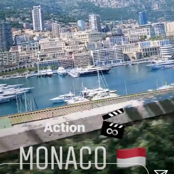 Rayane Bensetti dévoile les dessous du tournage de son nouveau téléfilm intitulé "Il était une fois à Monaco" - Instagram, 24 juin 2020