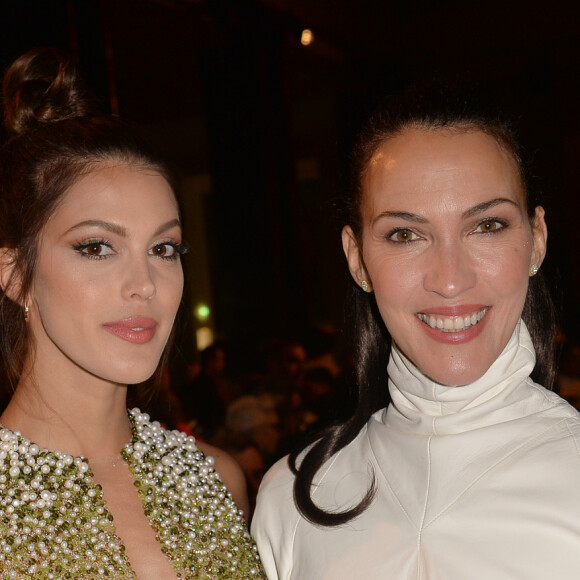 Iris Mittenaere et Linda Hardy - People au défilé de mode Haute-Couture printemps-été 2020 Stéphane Rolland à Paris, le 21 janvier 2020. © Veeren Ramsamy-Christophe Clovis/Bestimage