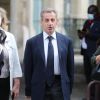 Nicolas Sarkozy a voté vers 9h00 sans son épouse pour le second tour des éléctions municipales à l'école élémentaire Lafontaine dans le 16ème arrondissement de Paris le 28 juin 2020