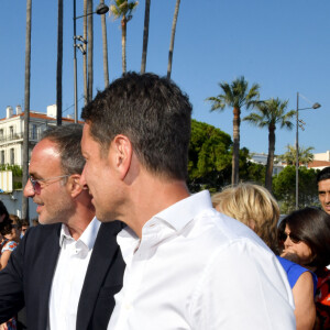 David Lisnard, le maire de Cannes - Inauguration de l'exposition des photographies de Nikos Aliagas "Thalassa, peuples de la mer" sur la croisette à Cannes le 25 juin 2020.