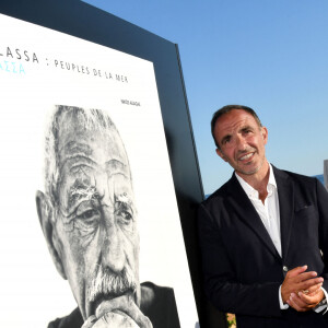 David Lisnard, le maire de Cannes - Inauguration de l'exposition des photographies de Nikos Aliagas "Thalassa, peuples de la mer" sur la croisette à Cannes le 25 juin 2020.