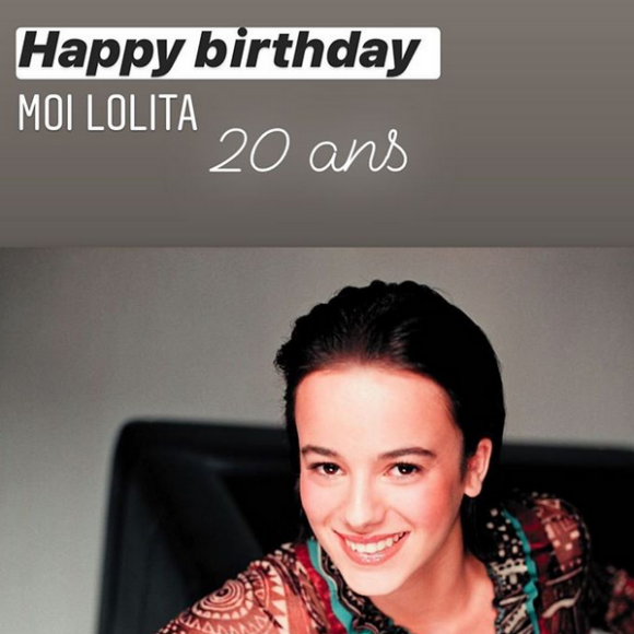 Alizée fête les 20 ans de son single "Moi Lolita" en se replongeant dans ses souvenirs - Instagram, 4 juillet 2020