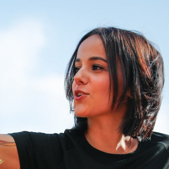 Exclusif - Alizée a participé à la dernière journée de la 9ème édition de l'association 'La Marie Do' à Ajaccio en tant que marraine le 11 octobre 2015. © Photos Olivier Huitel / Crystal / Bestimage