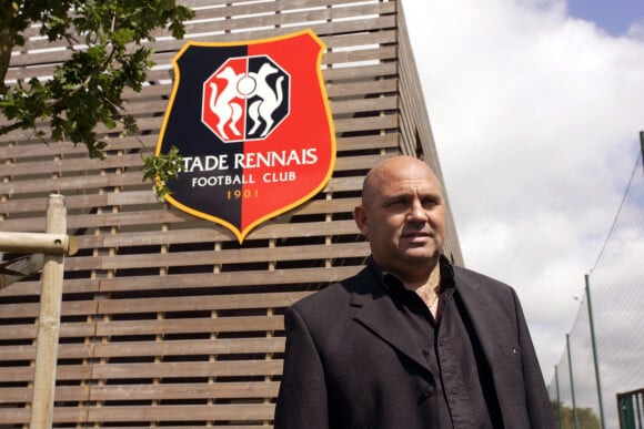 Frédéric Antonetti en 2009, entraîneur du Stade Rennais.