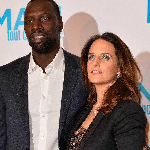 Omar Sy et sa femme Hélène - Avant première du film "Demain tout commence" au Grand Rex à Paris le 28 novembre 2016. © Coadic Guirec/Bestimage