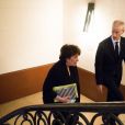 Arrivée de Roselyne Bachelot au Ministère de la Culture pour la passation de pouvoirs avec Franck Riester. Paris, le 6 juillet 2020