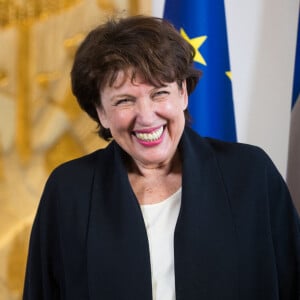 Passation de pouvoirs entre Franck Riester et Roselyne Bachelot au Ministère de la Culture à Paris. Le 6 juillet 2020