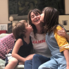 Eleonore Bernheim avec ses enfants sur Instagram