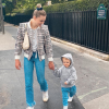 Mathilde Receveur, la soeur de Caroline, en promenade avec son neveu Marlon - Instagram, 10 juillet 2020