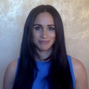 Meghan Markle lors du sommet Girl Up diffusé le 14 juillet 2020 sur les réseaux sociaux.