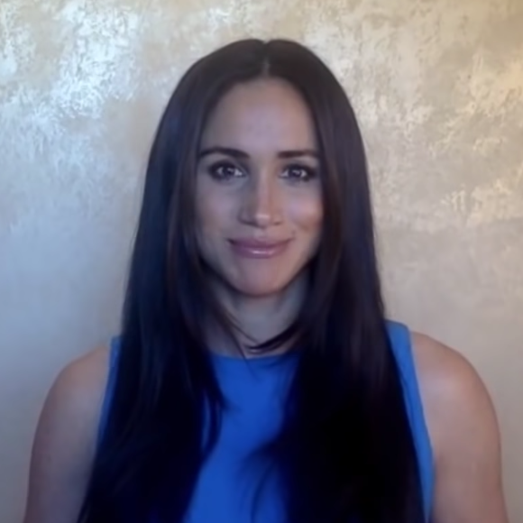 Meghan Markle lors du sommet Girl Up diffusé le 14 juillet 2020 sur les réseaux sociaux.