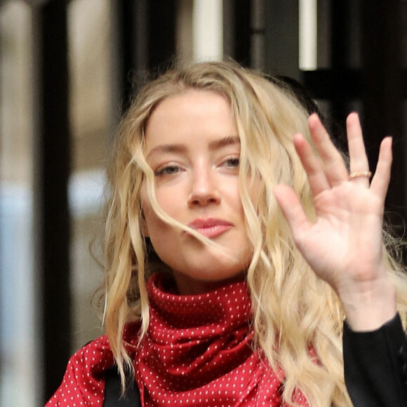 Amber Heard arrive à la Royal Courts of Justice à Londres le 16 juillet 2020.16/07/2020 - LONDON