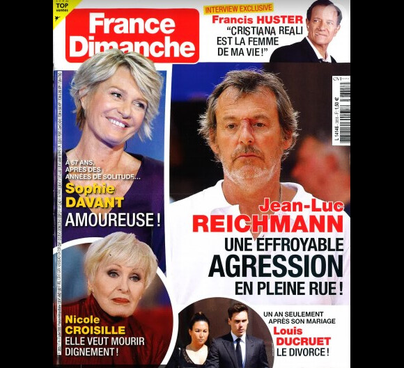 Retrouvez l'interview de Francis Huster dans le magazine France Dimanche, n°3855 du 17 juillet 2020.