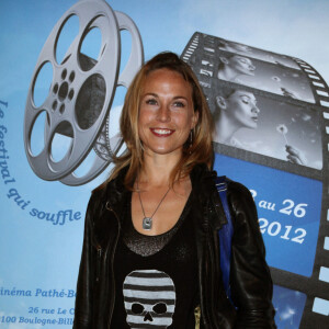 Aurélie Vaneck à la première du film Le Prénom, au Festival international du film de Boulogne-Billancourt, le 23 mars 2012