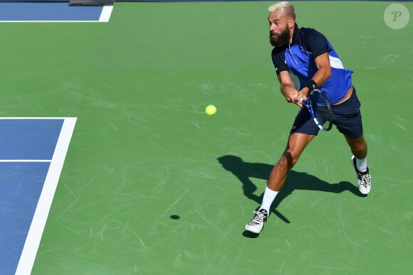 Benoît Paire - Tournoi de tennis Ultimate Tennis Showdown (UTS) de P. Mouratoglou à Sophia Antipolis le 15 juin 2020. © Antoine de Couvercelle / Panoramic / Bestimage