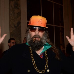 Exclusif - Sébastien Tellier - Cérémonie des "GQ 2015, Les Hommes de l'Année" au Shangri-La Hotel à Paris, le 25 janvier 2016. © Rachid Bellak/Bestimage