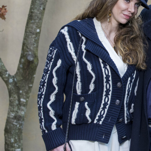 Sébastien Tellier et sa femme Amandine de la Richardière - People au défilé de mode automne-hiver 2018/2019 "Chanel" au Grand Palais à Paris le 6 mars 2018. © Olivier Borde/Bestimage