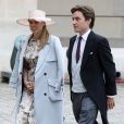 La princesse Beatrice d'York et son fiancé Edoardo Mapelli Mozzi - Mariage du prince Jean-Christophe Napoléon et de la comtesse Olympia d'Arco-Zinneberg à la cathédrale Saint-Louis des Invalides à Paris le 19 octobre 2019. © Dominique Jacovides / Bestimage