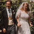 Mariage de la princesse Beatrice et Edoardo Mapelli Mozzi à Windsor, le 17 juillet 2020.