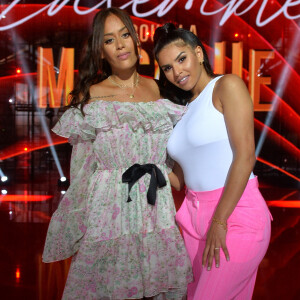 Exclusif - Scène - Amel Bent et Imen Es - Enregistrement de l'émission "Tous ensemble pour la musique" pour la fête de la musique 2020 à l'AccorHotels Arena à Paris le 18 juin 2020. © Cyril Moreau / Veeren Ramsamy / Bestimage