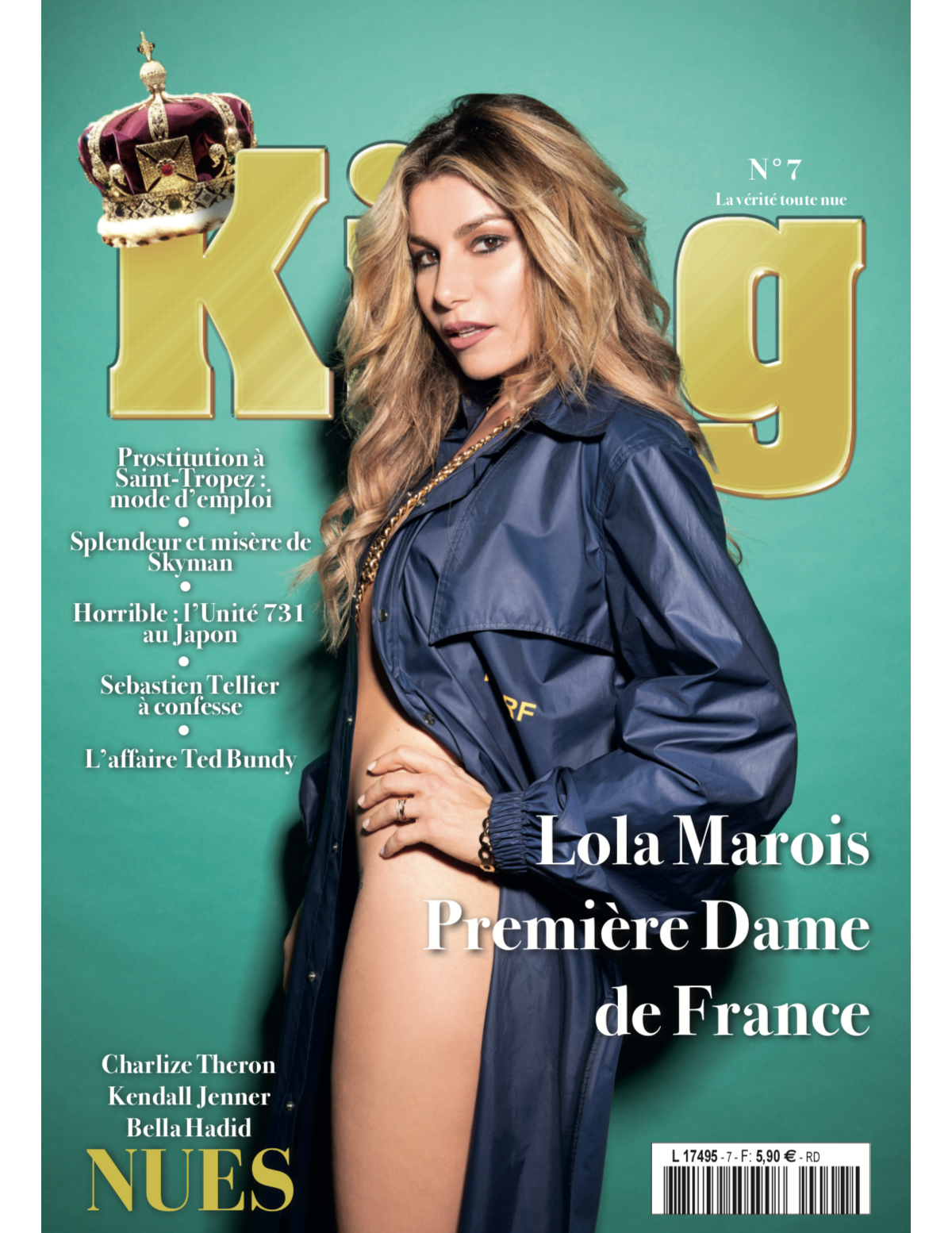 Photo Lola Marois Fait La Couverture Du Nouveau Num Ro Du Magazine King Purepeople
