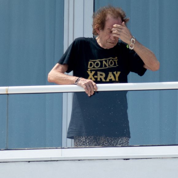 Keith Richards à Miami, en août 2019.