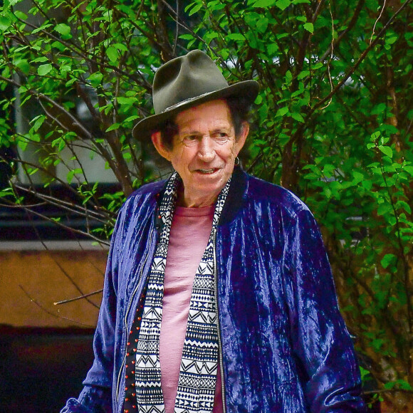 Keith Richards à New York en mai 2019.