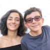 Victoire et Merlin Domenech, les enfants d'Estelle Denis et Raymond Domenech, sur Instagram le 25 juillet 2020.
