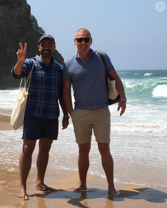 Gérald Watelet (Affaire conclue) avec son compagnon Miguel sur Instagram - 2019
