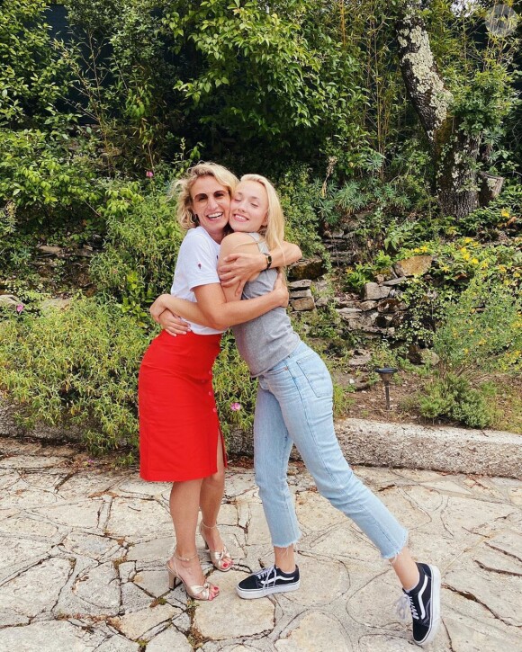 Alexandra Lamy et sa fille Chloé Jouannet sur Instagram pour la fête des Mères, le 7 juin 2020.