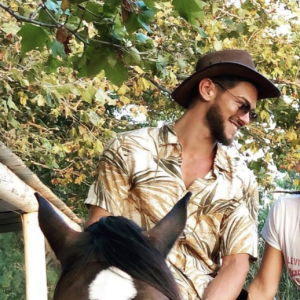 Rayane Bensetti et Denitsa Ikonomova, complices depuis leur rencontre dans "Danse avec les stars" saison 5 sur TF1 en 2014.