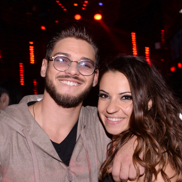 Rayane Bensetti et Denitsa Ikonomova à l'After-party de la finale de l'émission "Danse avec les Stars" (DALS) au VIP ROOM à Paris le 23 Novembre 2019. © Rachid Bellak / Bestimage