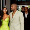 Kim Kardashian et Kanye West le 18 août 2018 à Miami. 
