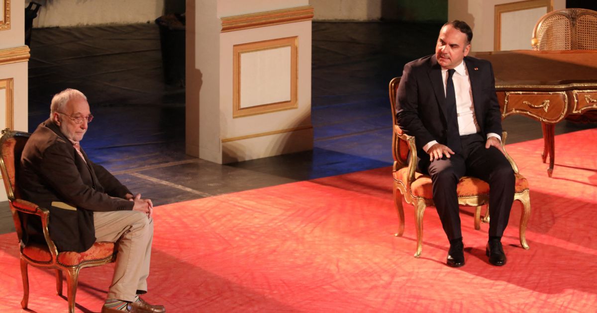 Piece Theatre Par Le Bout Du Nez Exclusif - François Berléand et François-Xavier Demaison à l'honneur